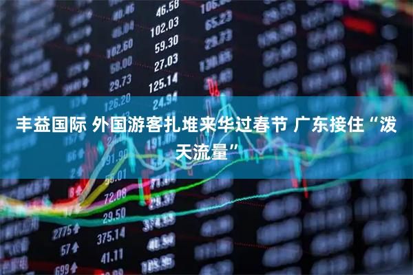 丰益国际 外国游客扎堆来华过春节 广东接住“泼天流量”