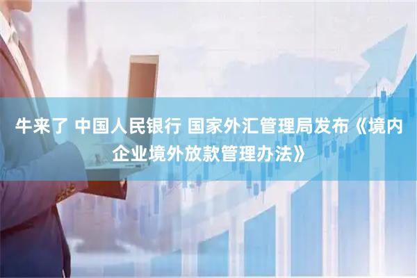 牛来了 中国人民银行 国家外汇管理局发布《境内企业境外放款管理办法》