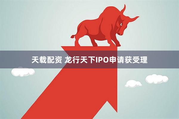 天载配资 龙行天下IPO申请获受理