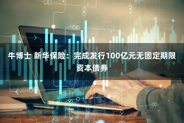 牛博士 新华保险：完成发行100亿元无固定期限资本债券