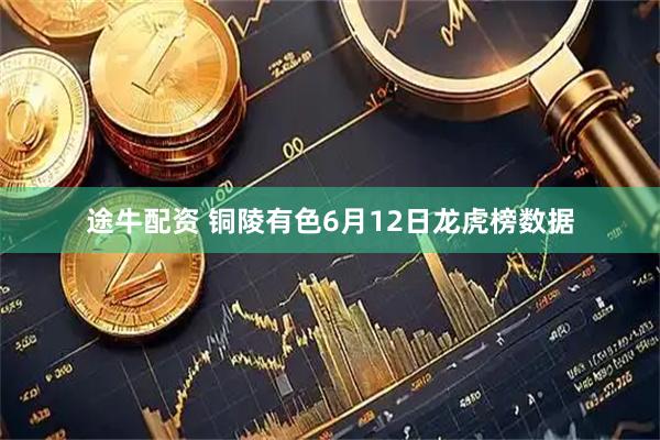 途牛配资 铜陵有色6月12日龙虎榜数据